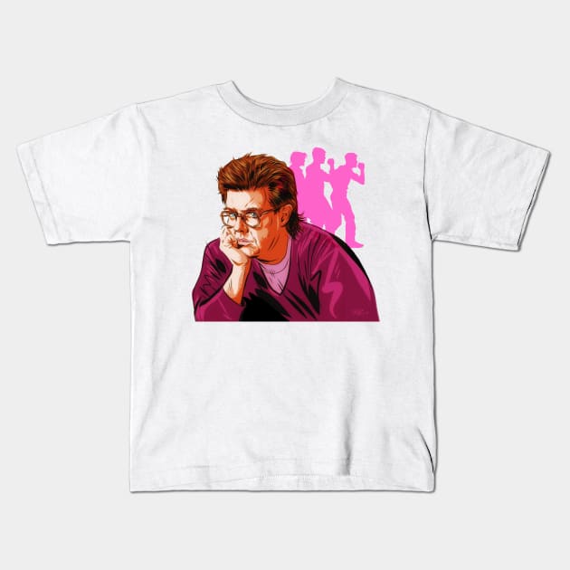 John Hughes - An illustration by Paul Cemmick Kids T-Shirt by PLAYDIGITAL2020